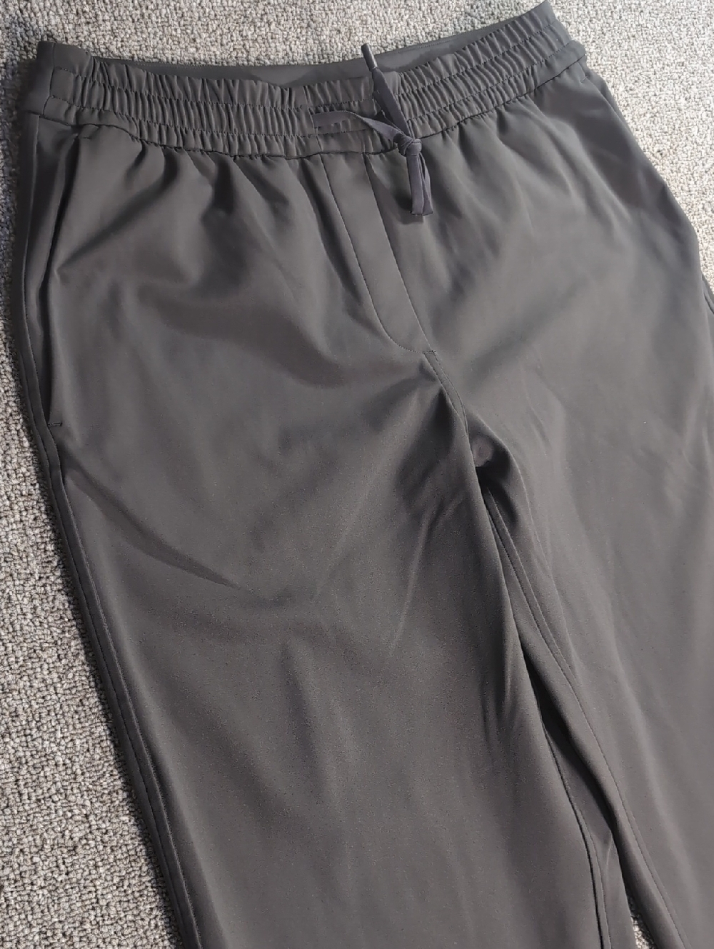 Lululemon Straight-Leg Mid-Rise Pant Luxtreme Graphite Grey Size Small x 31" - Picture 6 of 13